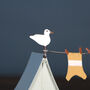 Camping Tent On Driftwood Decoration, thumbnail 4 of 5