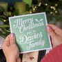 Personalised Family Christmas Card Pack, thumbnail 2 of 4