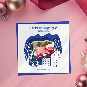 Personalised Aunt And Uncle Christmas Card, 3 of 6