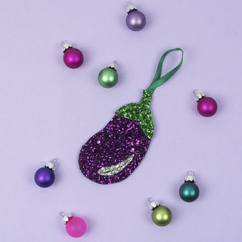 Glitter Christmas Decorations, 3 of 6