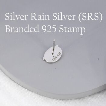 Otter Head Stud Earrings In Sterling Silver, 7 of 12