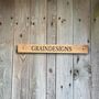 Engraved Wooden Gate Sign, thumbnail 10 of 11