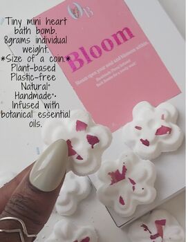 Bloom Mini Floral Bath Bomb, 3 of 3