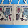 Personalised Queen Of The Classroom Bag, thumbnail 5 of 6