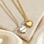 Personalised Bobble Heart Charm Necklace, thumbnail 1 of 6