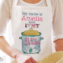 Personalised I Love My Slow Cooker Apron, thumbnail 1 of 2