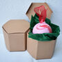 Hand Painted Ceramic Pink Holly Bauble, thumbnail 4 of 6