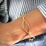 Personalised Twisted Knot Bracelet, thumbnail 1 of 10