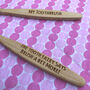 Personalised Childs Bamboo Toothbrush, thumbnail 3 of 3