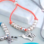 Personalised Suede Friendship Charm Bracelet, thumbnail 8 of 12