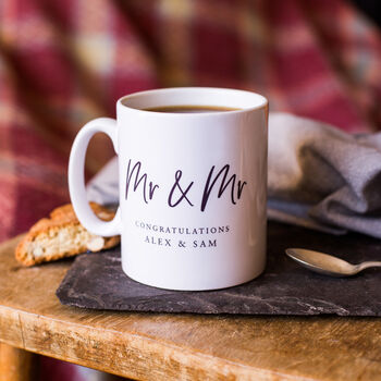 Mr And Mrs Personalised Mug, 4 of 5