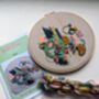 Arbor Eight' Hand Embroidery Kit, thumbnail 1 of 4