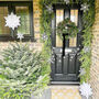 Christmas Snowflake Door/Wall Stickers, thumbnail 3 of 7