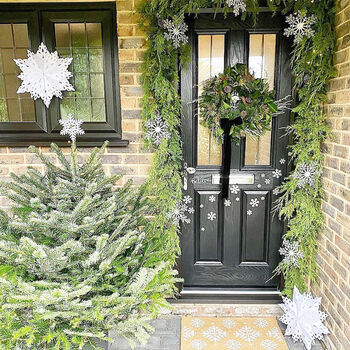 Christmas Snowflake Door/Wall Stickers, 3 of 7