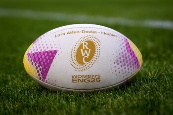 Personalised Women's Rugby World Cup Official Ball, 2 of 11