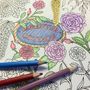 Personalised Adult Travel Colouring Book, thumbnail 4 of 5