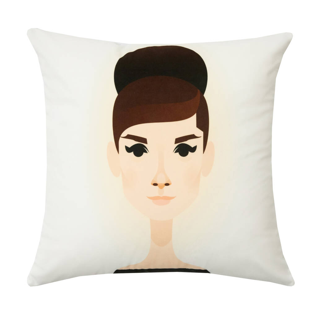 Audrey Velvet Scatter Cushion, 1 of 2