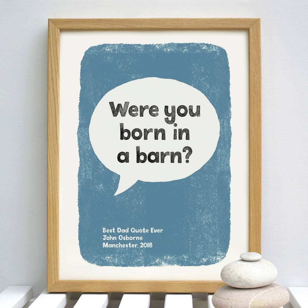 funny dad s sayings father s day print by snowdon design craft