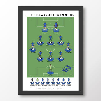 Oldham The Play Off Winners 2025 Poster, 6 of 6
