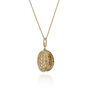 Honeycomb Locket Gold Plated Sterling Silver, thumbnail 3 of 12