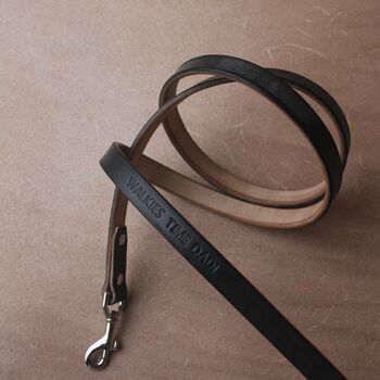 Personalised Leather Dog Lead, 4 of 11