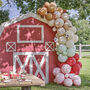 Farm Party Balloon Arch With Card Animals, thumbnail 1 of 4