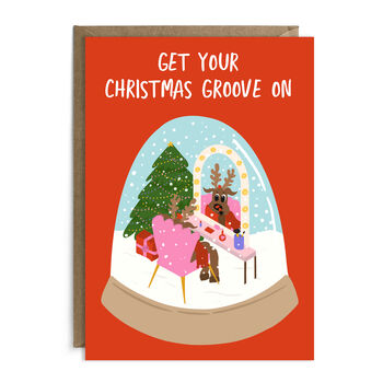Rudolph The Red Nosed Reindeer Christmas Card, 2 of 3