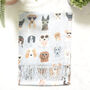 Dog Print Scarf, thumbnail 1 of 5