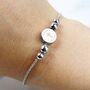 Personalised Silver Plated Cross Bracelet Gift, thumbnail 2 of 5