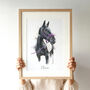 Personalised Dog, Horse And Pet Watercolour Portrait, thumbnail 1 of 12