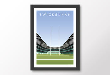 Twickenham Stadium England Rugby Poster, 8 of 8