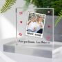 Personalised Photo Galentine Acrylic Block, thumbnail 3 of 4