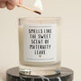 Maternity Leave Gift Sweet Scent Of Maternity Leave Candle, thumbnail 1 of 6