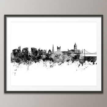 Chester Skyline Cityscape Art Print, 3 of 7
