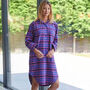 Women's 'Lomond' Tartan Brushed Cotton Nightshirt, thumbnail 2 of 3