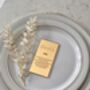 Best Man Gold Silver Wedding Place Setting, thumbnail 1 of 5