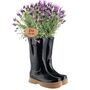 Large Blue Personalised Welly Boots Planter, thumbnail 2 of 9