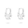 Moons And Stars Huggie Hoops, thumbnail 2 of 4