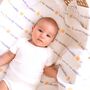 Muslin Swaddle Blanket Sunshine Newborn Baby Gift, thumbnail 7 of 9