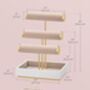 Three Tier Bracelet Holder Jewellery Stand, thumbnail 2 of 7