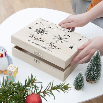Personalised Winter Magic Christmas Eve Box, 12 of 12