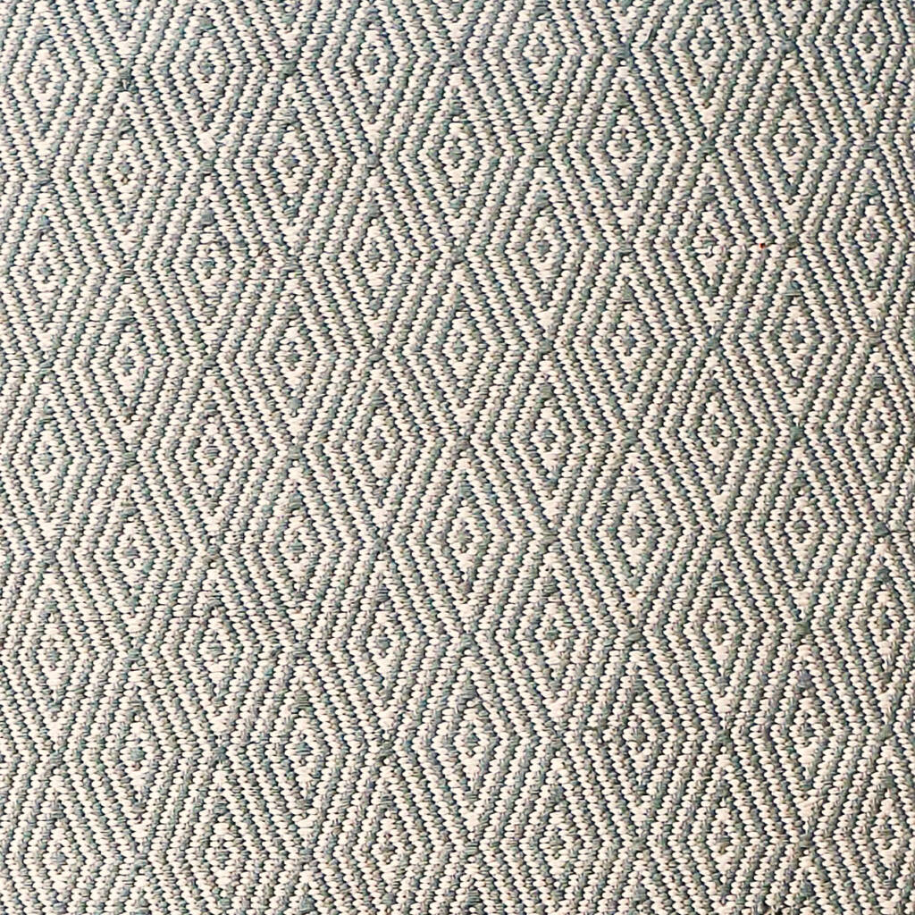 Grey And Beige Flatweave Cotton Rug By Hunter & Co