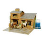 Pop Up 3D Horse Stables Blank Greeting Card, thumbnail 1 of 5