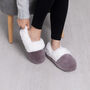 Snug Toes Women's Heated Slippers, thumbnail 4 of 7