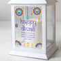 Personalised Diwali White Lantern, thumbnail 2 of 4