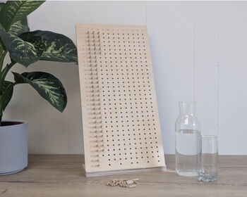 Mindfulness Habit Tracker – Daily Wooden Wellness Board, 5 of 7