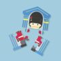 Personalised Childs London Guard Wooden Puzzle, thumbnail 5 of 5