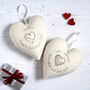Personalised Hanging Heart Christmas Gift For Her, Mum, Grandma, thumbnail 10 of 12