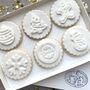 White Christmas Biscuit Giftbox, thumbnail 4 of 8
