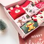 Christmas Socks Gift Box, thumbnail 4 of 5